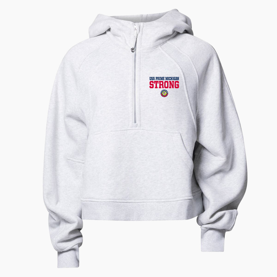 USA PRIME MICHIGAN <span class="pdp-name-mascot">USA PRIME MICHIGAN</span> lululemon Women's Scuba Oversized Half-Zip Hoodie