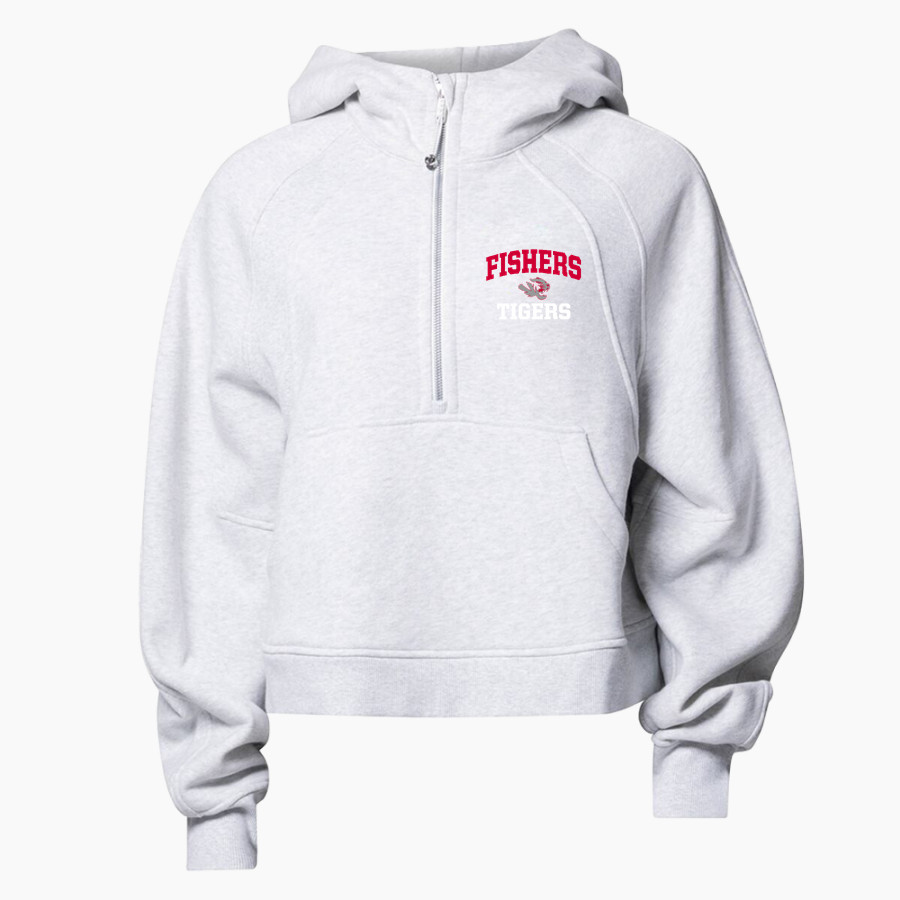 FISHERS HIGH SCHOOL TIGERS <span class="pdp-name-mascot">FISHERS TIGERS</span> lululemon Women's Scuba Oversized Half-Zip Hoodie