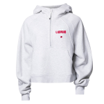 LAURENS CENTRAL SCHOOL LEOPARDS <span class="pdp-name-mascot">LAURENS LEOPARDS</span> lululemon Women's Scuba Oversized Half-Zip Hoodie Front Thumbnail