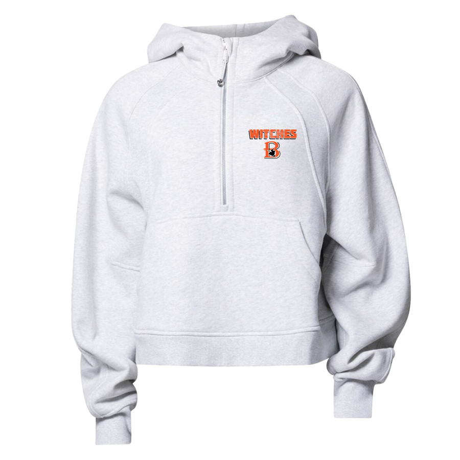 BREWER HIGH SCHOOL WITCHES <span class="pdp-name-mascot">BREWER WITCHES</span> lululemon Women's Scuba Oversized Half-Zip Hoodie