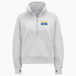 CLYDE HIGH SCHOOL FLIERS <span class="pdp-name-mascot">CLYDE FLIERS</span> lululemon Women's Scuba Oversized Funnel Neck Half Zip Long Front Thumbnail