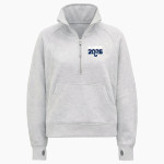 DETROIT CENTRAL HIGH SCHOOL TRAILBLAZERS <span class="pdp-name-mascot">DETROIT TRAILBLAZERS</span> lululemon Women's Scuba Oversized Funnel Neck Half Zip Long Front Thumbnail