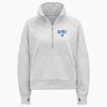 Hamilton Big Blue <span class="pdp-name-mascot">Hamilton Bull Dogs</span> lululemon Women's Scuba Oversized Funnel Neck Half Zip Long Front Thumbnail