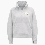 PERRYSBURG HIGH SCHOOL YELLOW JACKETS <span class="pdp-name-mascot">PERRYSBURG YELLOW JACKETS</span> lululemon Women's Scuba Oversized Funnel Neck Half Zip Long Front Thumbnail