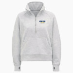 Devon Prep <span class="pdp-name-mascot">Devon Tide</span> lululemon Women's Scuba Oversized Funnel Neck Half Zip Long Front Thumbnail