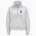 Landsharks Travel Baseball & Softball <span class="pdp-name-mascot">Landsharks Baseball</span> lululemon Women's Scuba Oversized Funnel Neck Half Zip Long Front Thumbnail