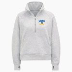 Mercy High School Tigers Online Store <span class="pdp-name-mascot">Mercy Tigers</span> lululemon Women's Scuba Oversized Funnel Neck Half Zip Long Front Thumbnail