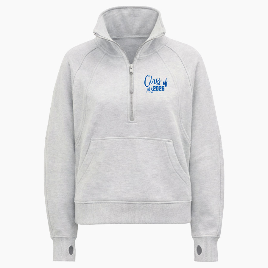 Asheville Catholic School Asheville Catholic <span class="pdp-name-mascot">Asheville Catholic School</span> lululemon Women's Scuba Oversized Funnel Neck Half Zip Long