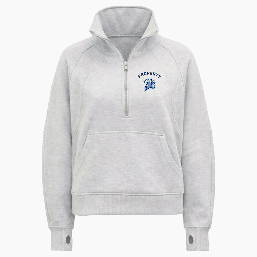 OLYMPIA HIGH SCHOOL SPARTANS <span class="pdp-name-mascot">OLYMPIA SPARTANS</span> lululemon Women's Scuba Oversized Funnel Neck Half Zip Long
