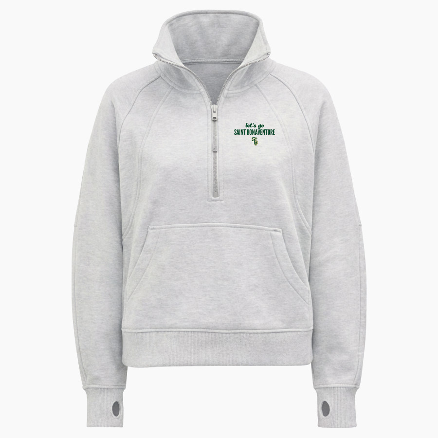 SAINT BONAVENTURE HIGH SCHOOL SERAPHS <span class="pdp-name-mascot">SAINT BONAVENTURE SERAPHS</span> lululemon Women's Scuba Oversized Funnel Neck Half Zip Long