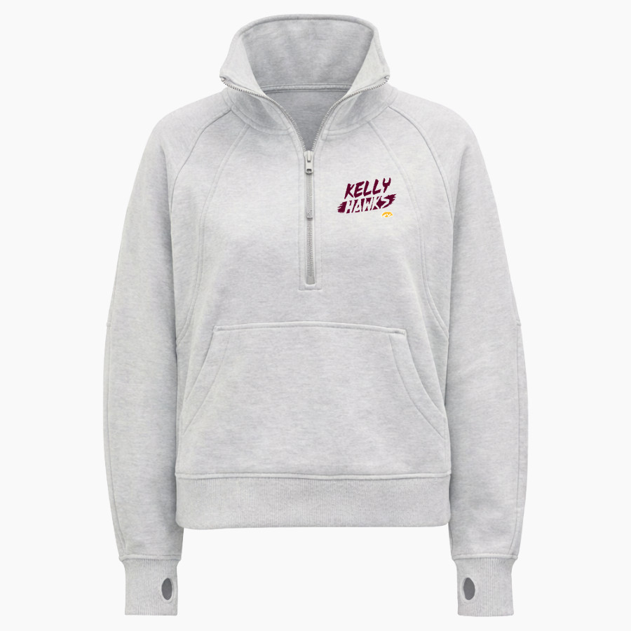 Kelly Hawks <span class="pdp-name-mascot">Kelly Hawks</span> lululemon Women's Scuba Oversized Funnel Neck Half Zip Long