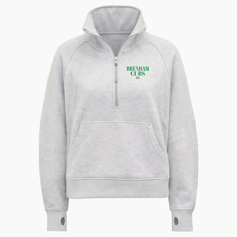 BRENHAM HIGH SCHOOL CUBS <span class="pdp-name-mascot">BRENHAM CUBS</span> lululemon Women's Scuba Oversized Funnel Neck Half Zip Long