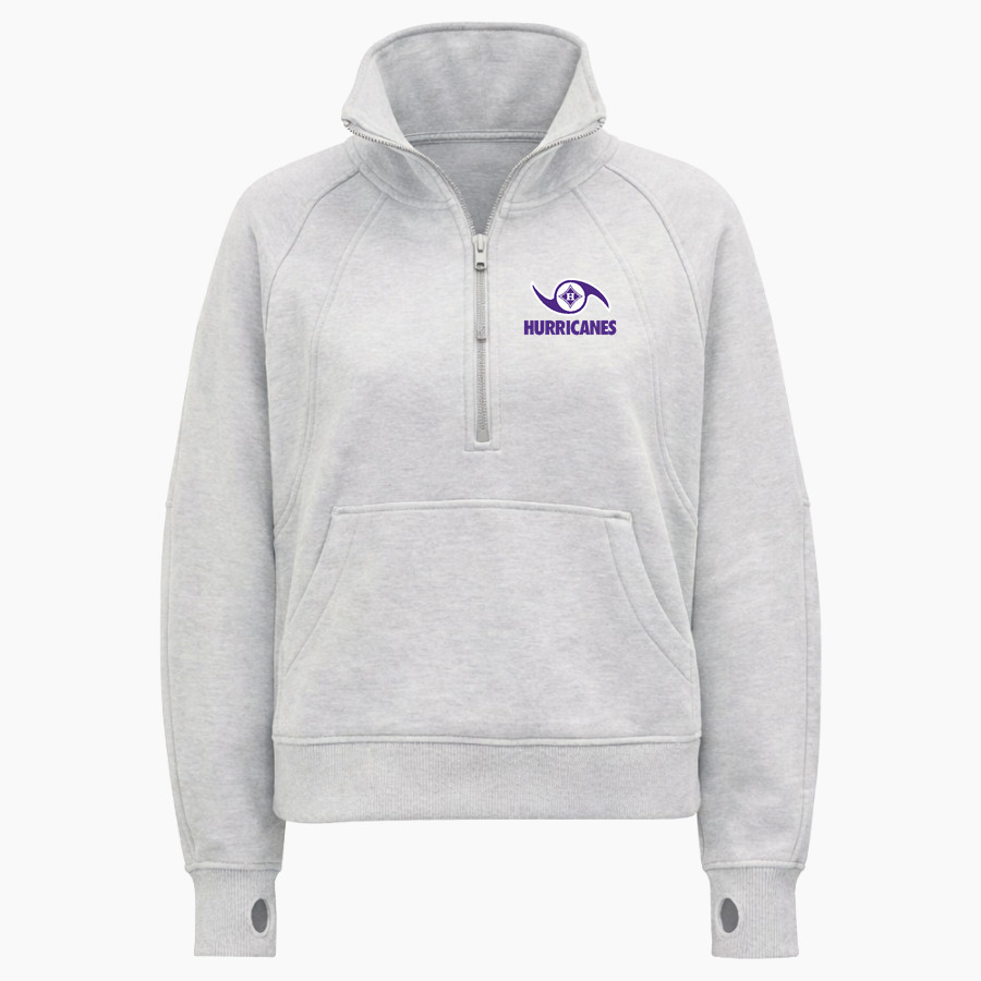 First Baptist Hurricanes <span class="pdp-name-mascot">First Baptist Hurricanes</span> lululemon Women's Scuba Oversized Funnel Neck Half Zip Long