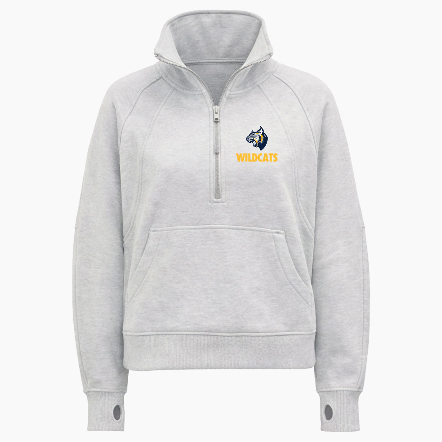Oxford Wildcats <span class="pdp-name-mascot">Oxford Wildcats</span> lululemon Women's Scuba Oversized Funnel Neck Half Zip Long