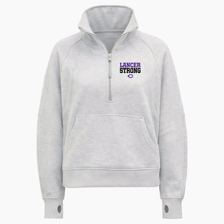Carlsbad Lancers <span class="pdp-name-mascot">Carlsbad Lancers</span> lululemon Women's Scuba Oversized Funnel Neck Half Zip Long