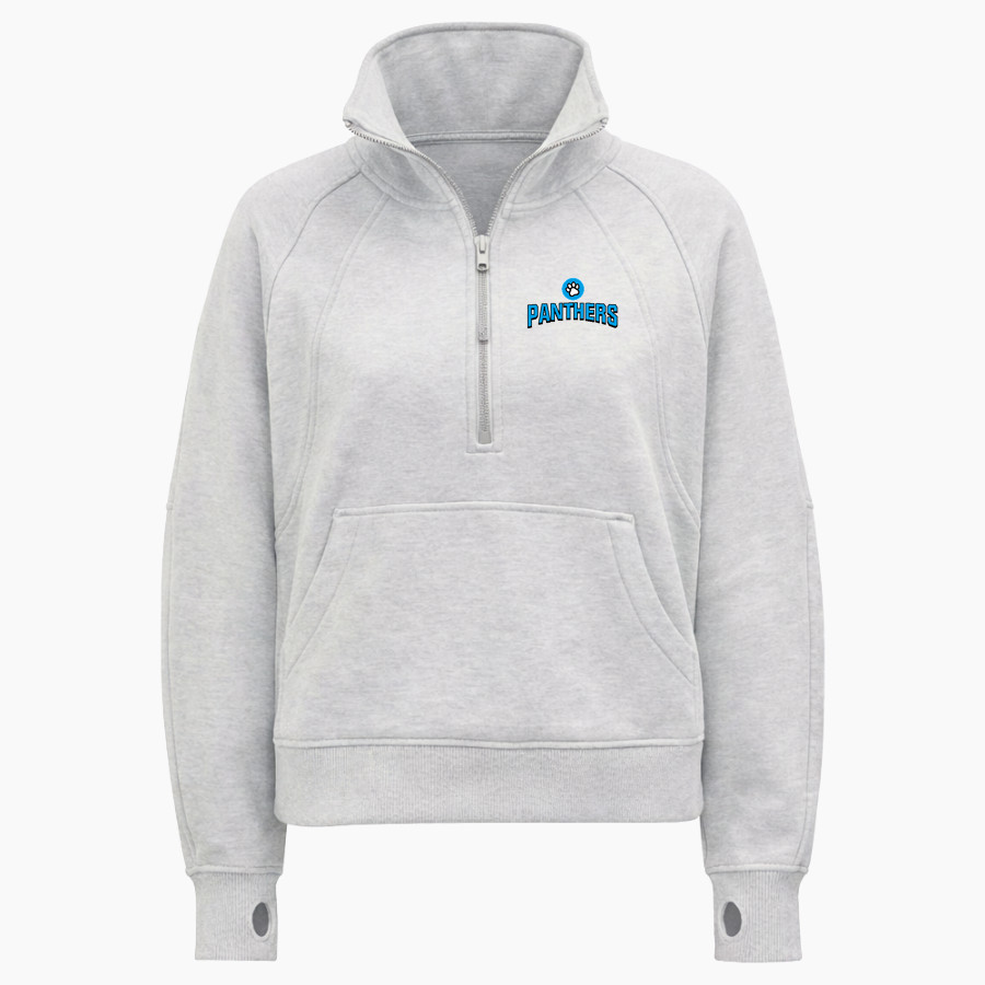 Brighton Park Panthers <span class="pdp-name-mascot">Brighton Park Panthers</span> lululemon Women's Scuba Oversized Funnel Neck Half Zip Long