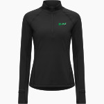 OVERTON HIGH SCHOOL MUSTANGS <span class="pdp-name-mascot">OVERTON MUSTANGS</span> lululemon Women's It's Rulu Classic-Fit Half Zip Front Thumbnail