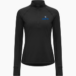 ST BERNARD PREP SAINTS <span class="pdp-name-mascot">ST BERNARD PREP SAINTS</span> lululemon Women's It's Rulu Classic-Fit Half Zip Front Thumbnail