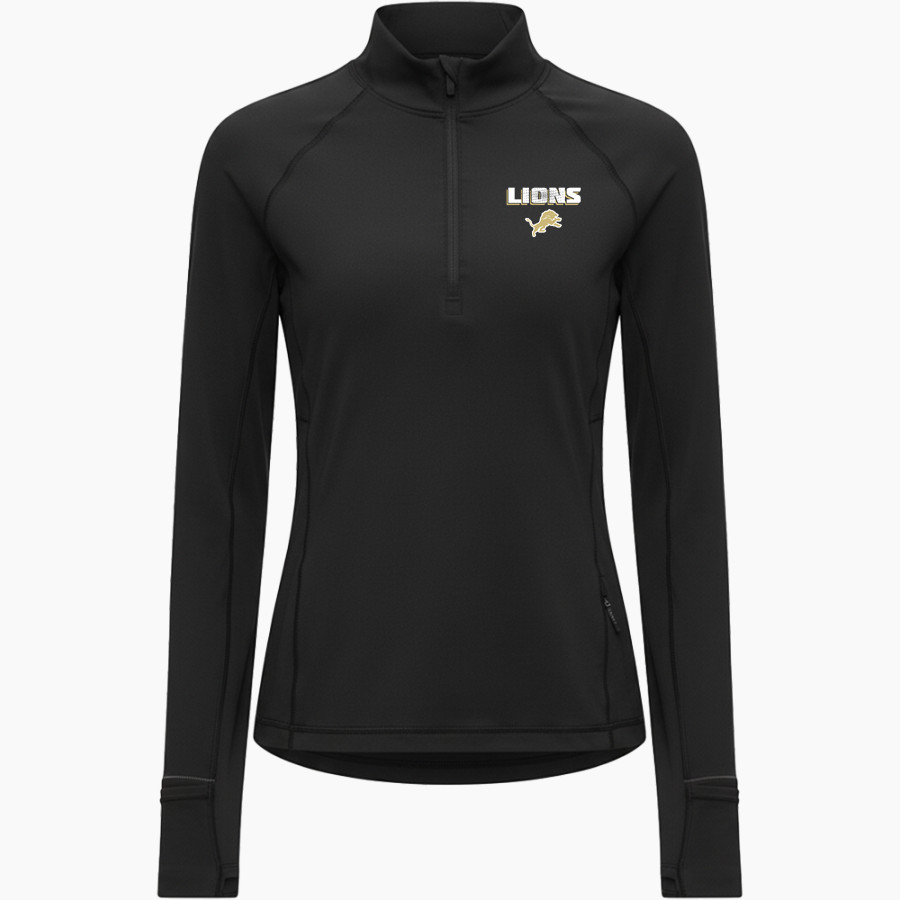 Monsignor Farrell The Official Store of the Lions <span class="pdp-name-mascot">Monsignor Farrell Lions</span> lululemon Women's It's Rulu Classic-Fit Half Zip