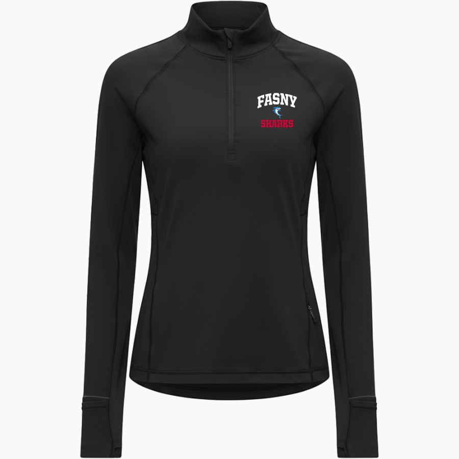French-American School of New York - Online Store <span class="pdp-name-mascot">French-American School Sharks</span> lululemon Women's It's Rulu Classic-Fit Half Zip