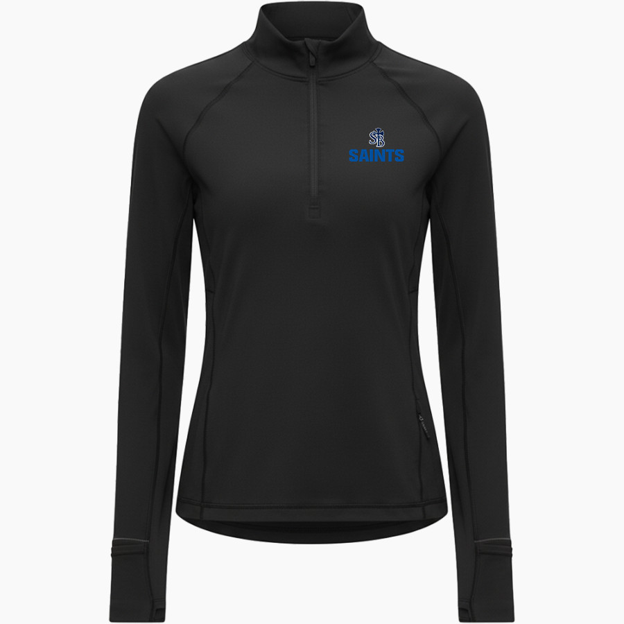 ST BERNARD PREP SAINTS <span class="pdp-name-mascot">ST BERNARD PREP SAINTS</span> lululemon Women's It's Rulu Classic-Fit Half Zip
