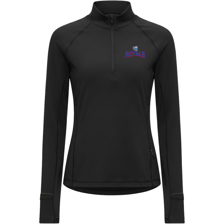 KENT-MERIDIAN HIGH SCHOOL ROYALS <span class="pdp-name-mascot">KENT - MERIDIAN ROYALS</span> lululemon Women's It's Rulu Classic-Fit Half Zip