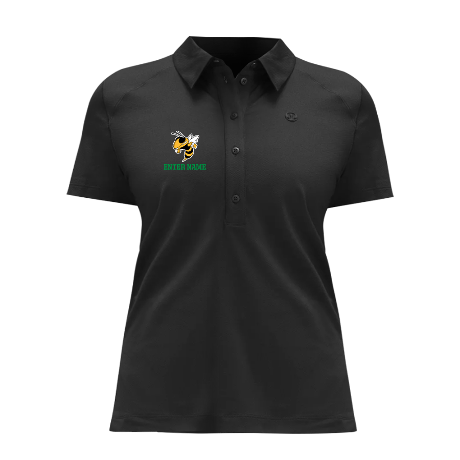 WINDSOR HIGH SCHOOL YELLOW JACKETS <span class="pdp-name-mascot">WINDSOR YELLOW JACKETS</span> lululemon Women's Quick Dry Short Sleeve Polo