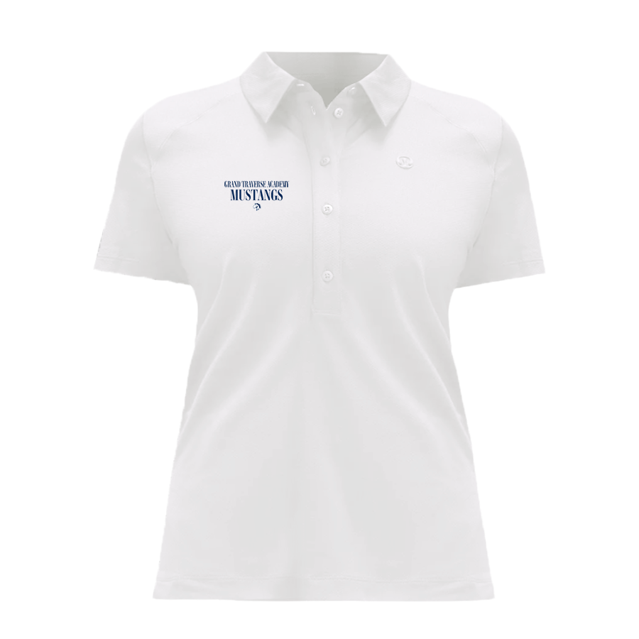 Grand Traverse Academy Mustangs <span class="pdp-name-mascot">Grand Traverse Academy Mustangs</span> lululemon Women's Quick Dry Short Sleeve Polo