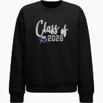STEM Innovation Academy of the Oranges we rise together <span class="pdp-name-mascot">STEM Phoenix</span> lululemon Women's Steady State Oversized Crew Front Thumbnail
