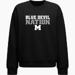 Marietta Blue Devils <span class="pdp-name-mascot">Marietta Blue Devils</span> lululemon Women's Steady State Oversized Crew Front Thumbnail