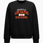 LOS GATOS HIGH SCHOOL WILDCATS <span class="pdp-name-mascot">LOS GATOS WILDCATS</span> lululemon Women's Steady State Oversized Crew Front Thumbnail