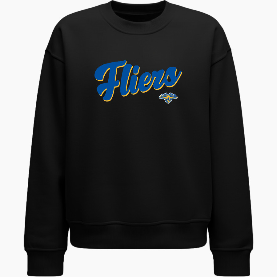 CLYDE HIGH SCHOOL FLIERS <span class="pdp-name-mascot">CLYDE FLIERS</span> lululemon Women's Steady State Oversized Crew