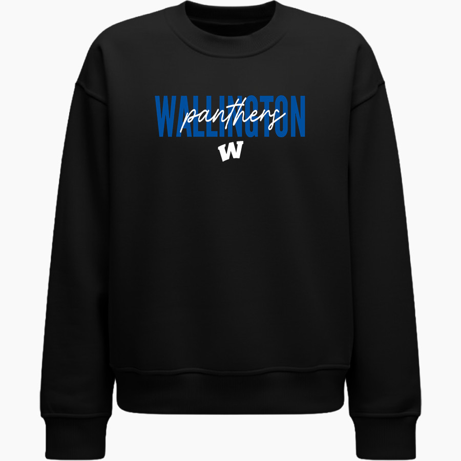WALLINGTON HIGH SCHOOL PANTHERS <span class="pdp-name-mascot">WALLINGTON PANTHERS</span> lululemon Women's Steady State Oversized Crew