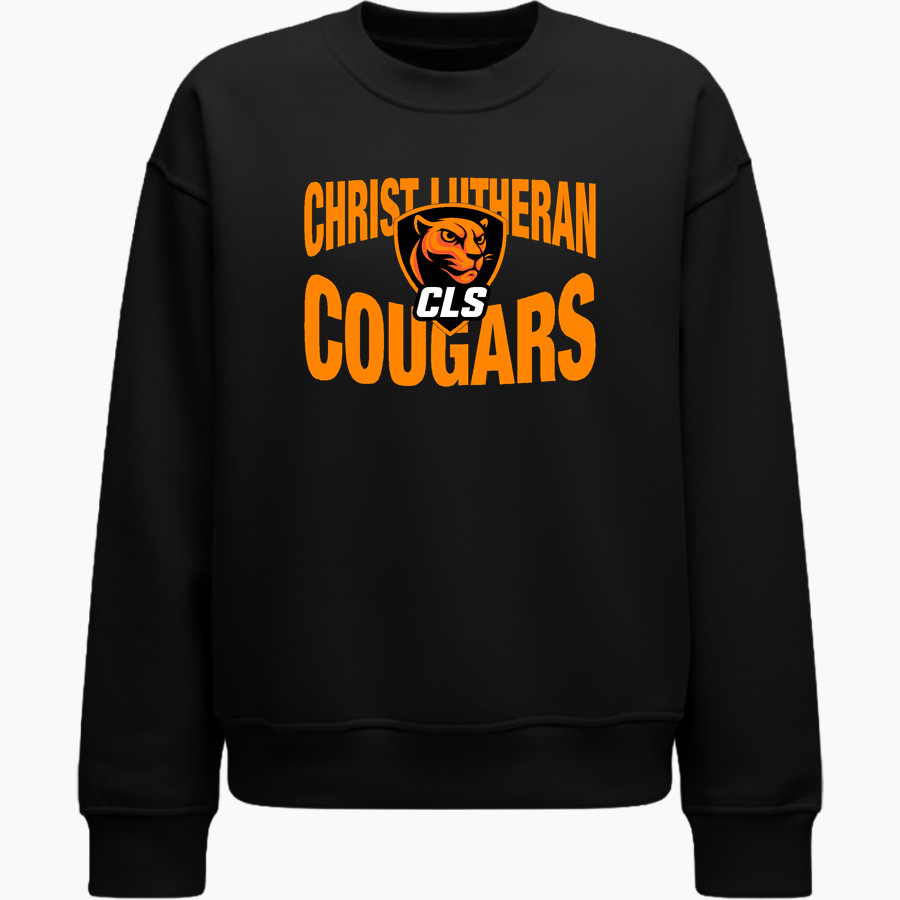 CHRIST LUTHERAN Cougars <span class="pdp-name-mascot">CHRIST LUTHERAN DAY SCHOOL Cougars</span> lululemon Women's Steady State Oversized Crew