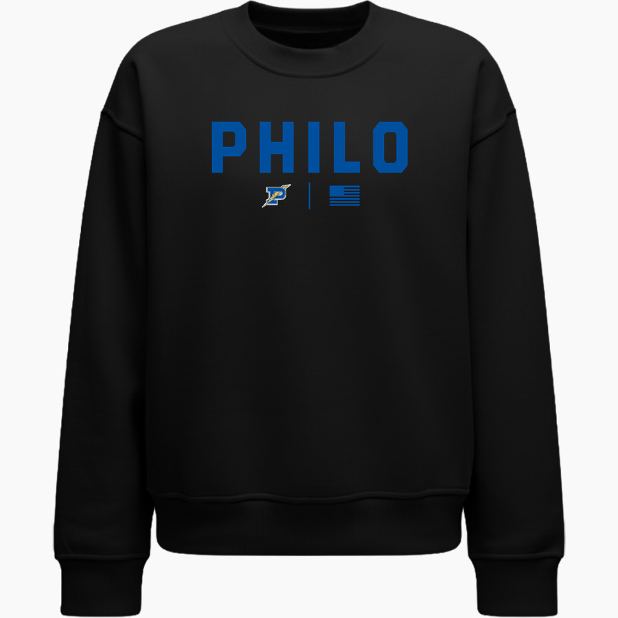 PHILO HIGH SCHOOL ELECTRICS <span class="pdp-name-mascot">PHILO ELECTRICS</span> lululemon Women's Steady State Oversized Crew