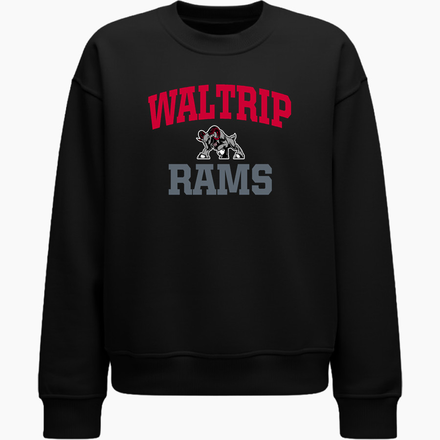 WALTRIP HIGH SCHOOL RAMS <span class="pdp-name-mascot">WALTRIP RAMS</span> lululemon Women's Steady State Oversized Crew