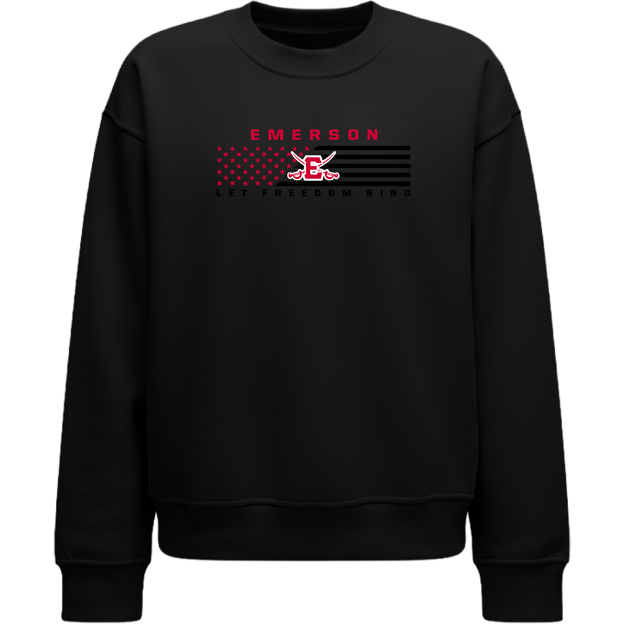 EMERSON HIGH SCHOOL CAVALIERS <span class="pdp-name-mascot">EMERSON CAVALIERS</span> lululemon Women's Steady State Oversized Crew