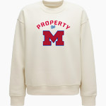 MORGANTOWN MOHIGANS The Official Online Store <span class="pdp-name-mascot">MORGANTOWN MOHIGANS</span> lululemon Women's Steady State Oversized Crew Front Thumbnail