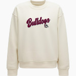 EDMOND MEMORIAL HIGH SCHOOL BULLDOGS <span class="pdp-name-mascot">EDMOND MEMORIAL BULLDOGS</span> lululemon Women's Steady State Oversized Crew Front Thumbnail