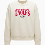 Model Secondary School for the Deaf Eagles <span class="pdp-name-mascot">Laurent Clerc Eagles</span> lululemon Women's Steady State Oversized Crew Front Thumbnail