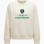 ILLIANA CHRISTIAN HIGH SCHOOL VIKINGS <span class="pdp-name-mascot">ILLIANA CHRISTIAN VIKINGS</span> lululemon Women's Steady State Oversized Crew Front Thumbnail