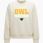 OVERLAKE OWLS ONLINE STORE lululemon Women's Steady State Oversized Crew Front Thumbnail