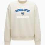 WAUKESHA WEST HIGH SCHOOL WOLVERINES <span class="pdp-name-mascot">WAUKESHA WEST WOLVERINES</span> lululemon Women's Steady State Oversized Crew Front Thumbnail
