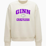 GINN ACADEMY CRAZYLEGS <span class="pdp-name-mascot">GINN CRAZYLEGS</span> lululemon Women's Steady State Oversized Crew Front Thumbnail