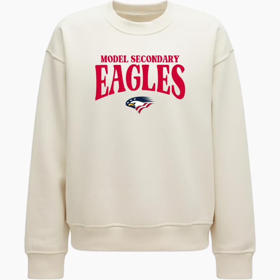 Model Secondary School for the Deaf Eagles <span class="pdp-name-mascot">Laurent Clerc Eagles</span> lululemon Women's Steady State Oversized Crew