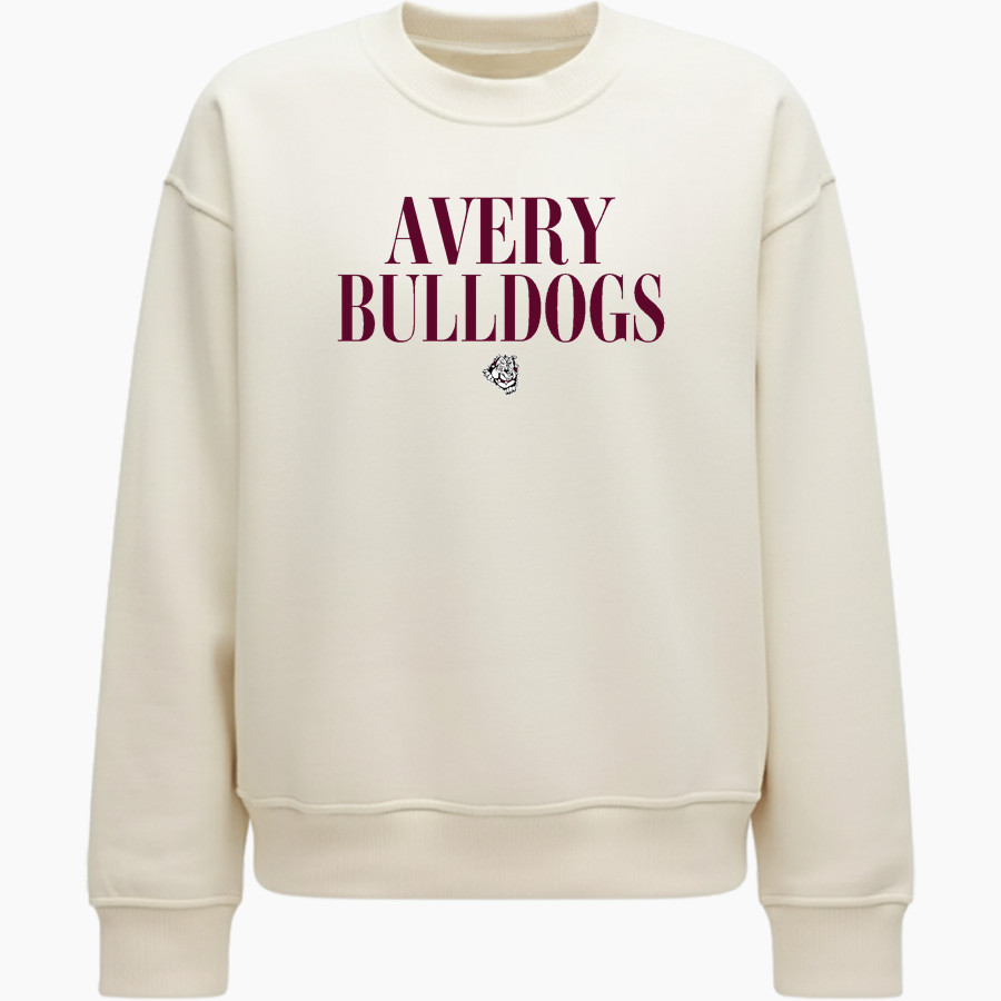 AVERY HIGH SCHOOL BULLDOGS lululemon Women's Steady State Oversized Crew