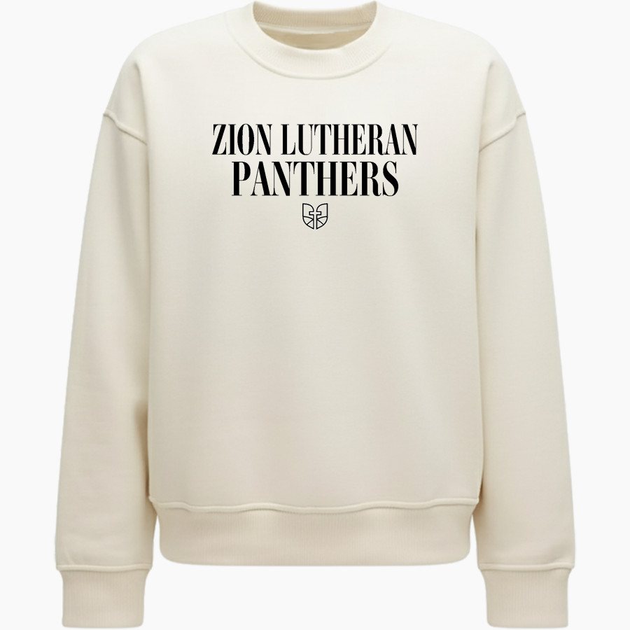 Zion Lutheran School Panthers lululemon Women's Steady State Oversized Crew