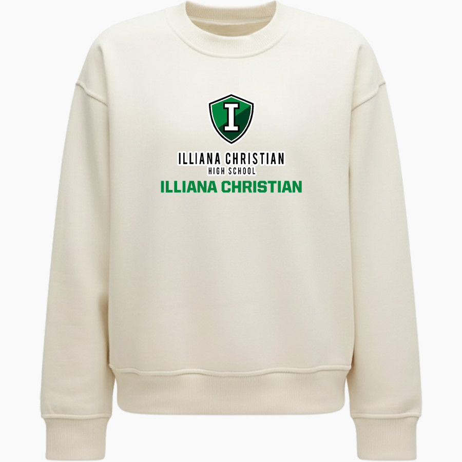 ILLIANA CHRISTIAN HIGH SCHOOL VIKINGS <span class="pdp-name-mascot">ILLIANA CHRISTIAN VIKINGS</span> lululemon Women's Steady State Oversized Crew
