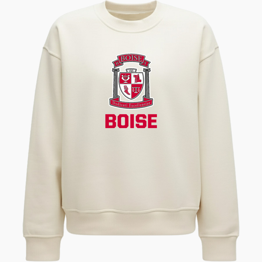 BOISE HIGH SCHOOL ONLINE STORE <span class="pdp-name-mascot">BOISE BRAVES</span> lululemon Women's Steady State Oversized Crew