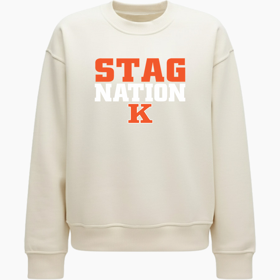 KINGSLEY HIGH SCHOOL STAGS <span class="pdp-name-mascot">KINGSLEY AREA STAGS</span> lululemon Women's Steady State Oversized Crew